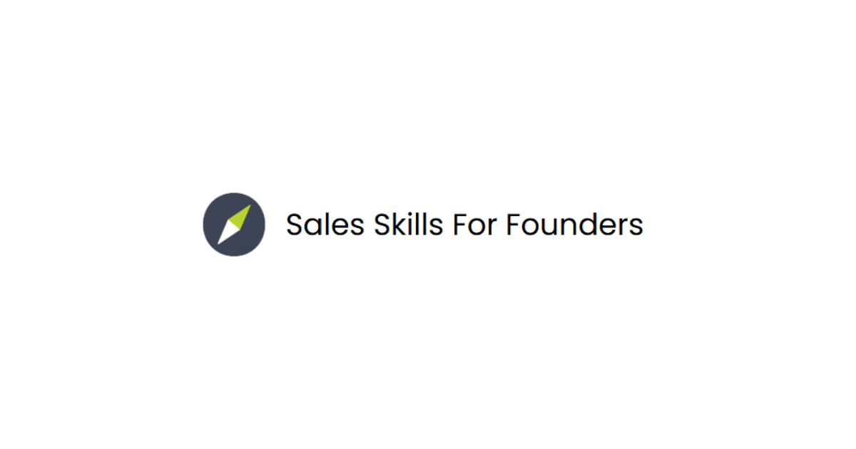 Sales Skills For Founders