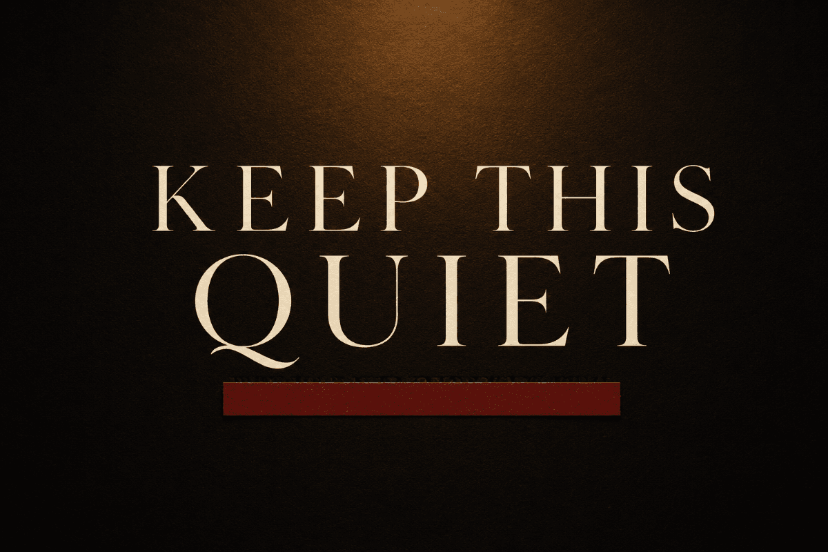 Keep This Quiet
